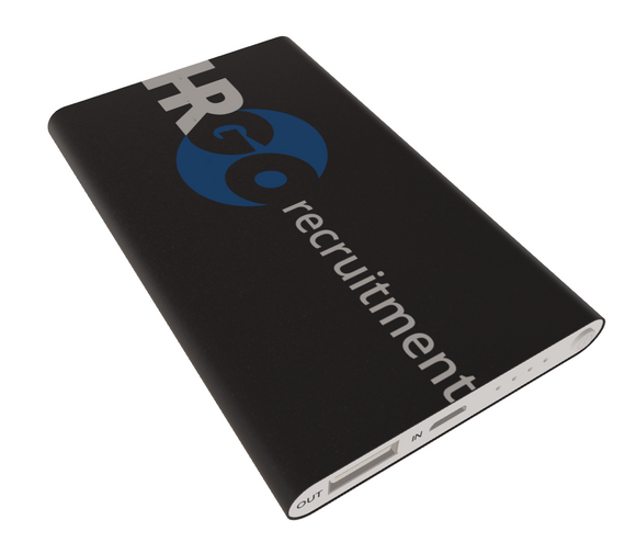 HRGO 4000 mAh power bank - Black (Packed in 80's)